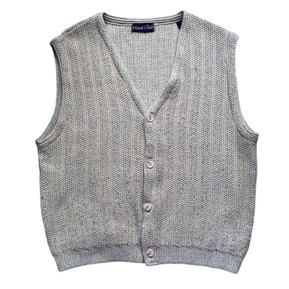 Hunt Club Other - Vintage Hunt Club Oatmeal Colour Knit Vest